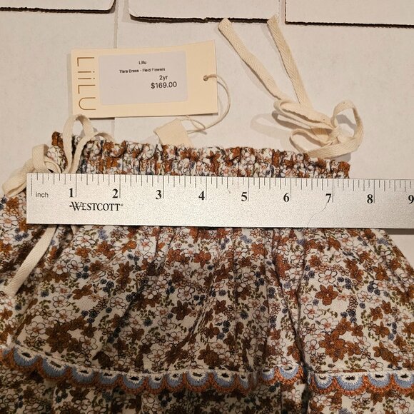LIILU LITTLE GIRLS TIARA DRESS - FIELD FLOWERS - 2YR & 4YR - MSRP $169 - NWT - Picture 11 of 11